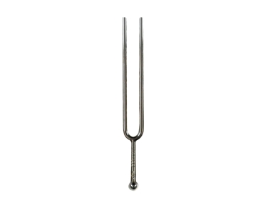 WITTNER Stimmgabel klein, vernickelt, a' 440 Hz, 106 mm lang, Durchmesser 3,6 mm